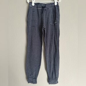 Roxy Navy and White Striped Kids Bottoms